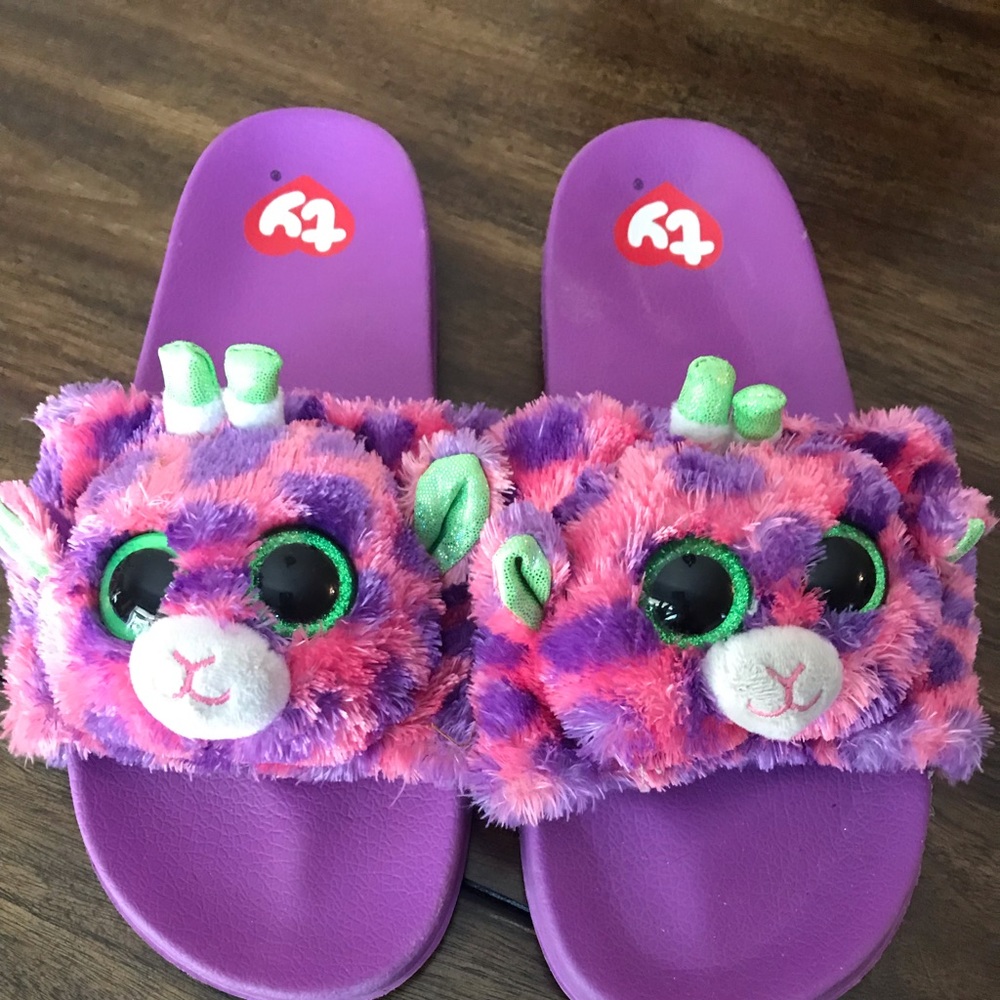 TY beanie boo flip flops